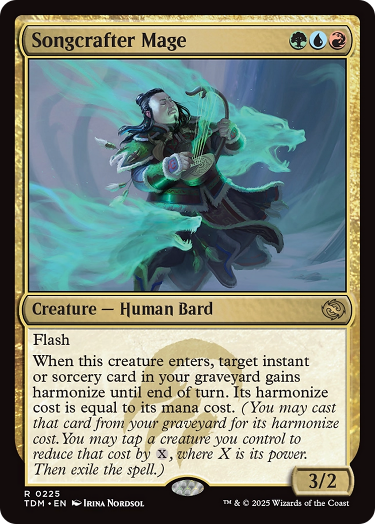 Songcrafter Mage [Tarkir: Dragonstorm] | Dumpster Cat Games