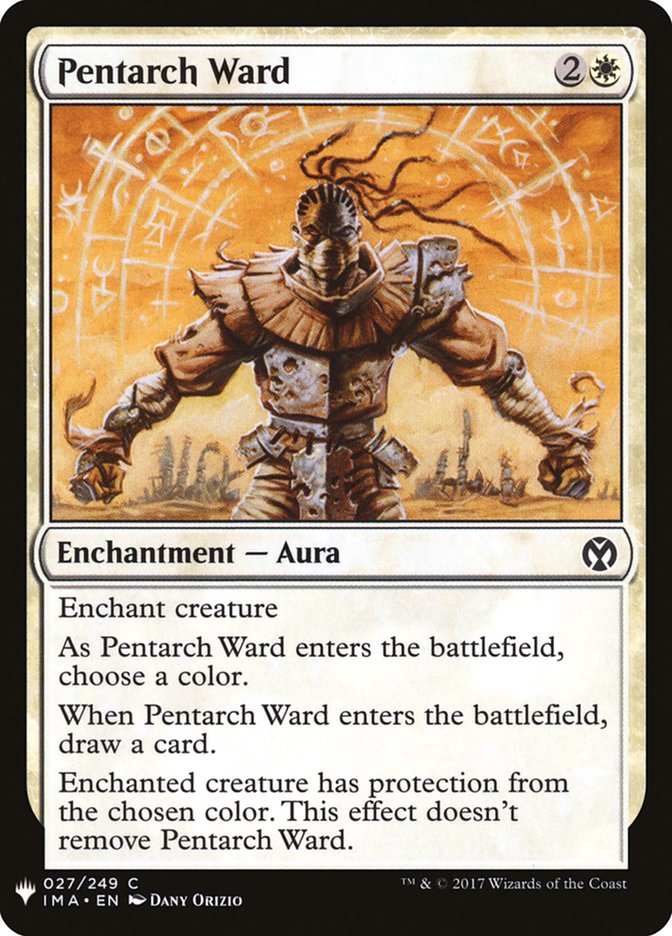 Pentarch Ward [Mystery Booster] | Dumpster Cat Games