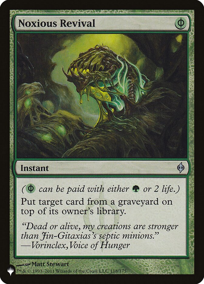 Noxious Revival [The List] | Dumpster Cat Games