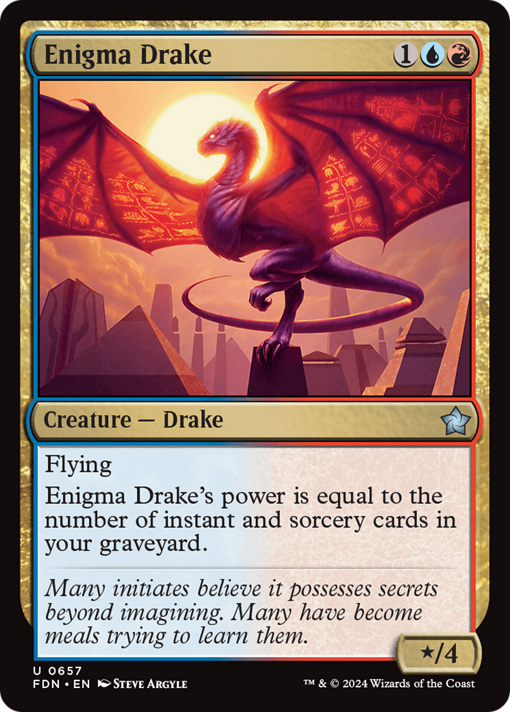 Enigma Drake [Foundations] | Dumpster Cat Games