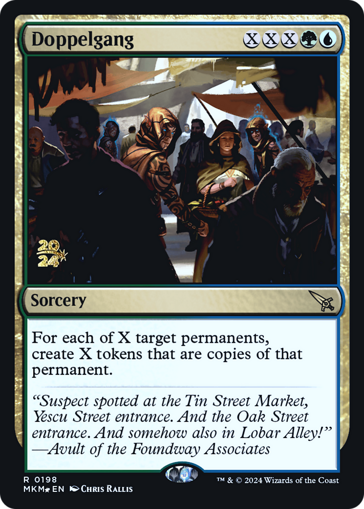 Doppelgang [Murders at Karlov Manor Prerelease Promos] | Dumpster Cat Games