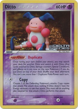 Ditto (38/113) (Stamped) [EX: Delta Species] | Dumpster Cat Games