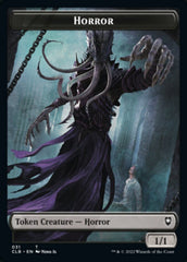 Horror // Eldrazi Horror Double-Sided Token [Commander Legends: Battle for Baldur's Gate Tokens] | Dumpster Cat Games