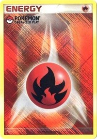 Fire Energy (2009 Unnumbered POP Promo) [League & Championship Cards] | Dumpster Cat Games