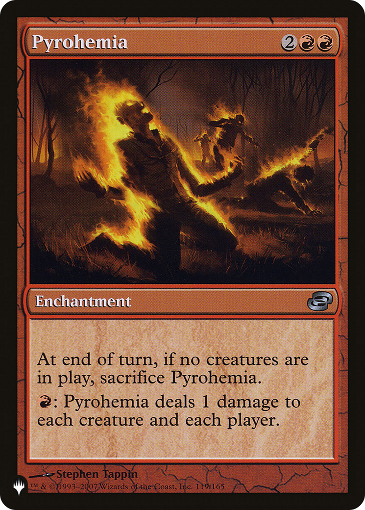 Pyrohemia [The List] | Dumpster Cat Games