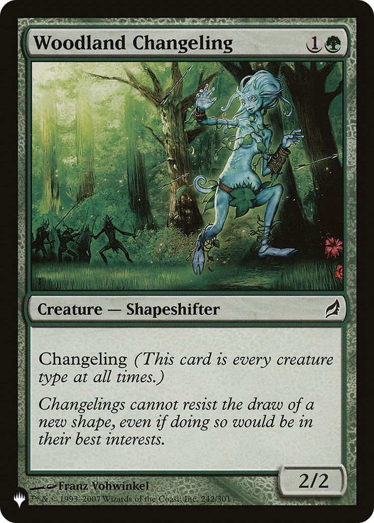 Woodland Changeling [The List] | Dumpster Cat Games
