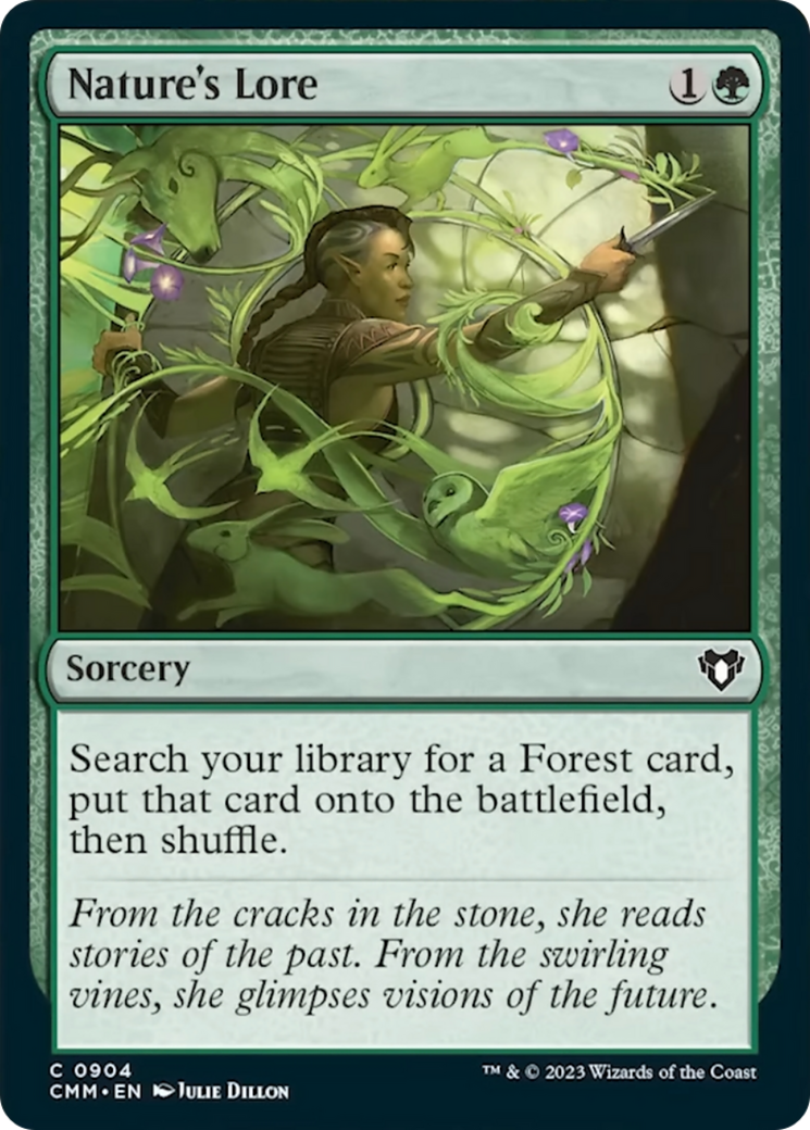Nature's Lore [Commander Masters] | Dumpster Cat Games
