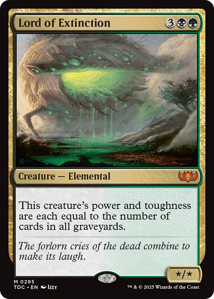 Lord of Extinction [Tarkir: Dragonstorm Commander] | Dumpster Cat Games
