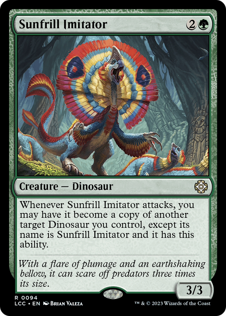 Sunfrill Imitator [The Lost Caverns of Ixalan Commander] | Dumpster Cat Games