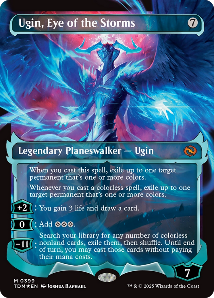 Ugin, Eye of the Storms (Showcase) [Tarkir: Dragonstorm] | Dumpster Cat Games