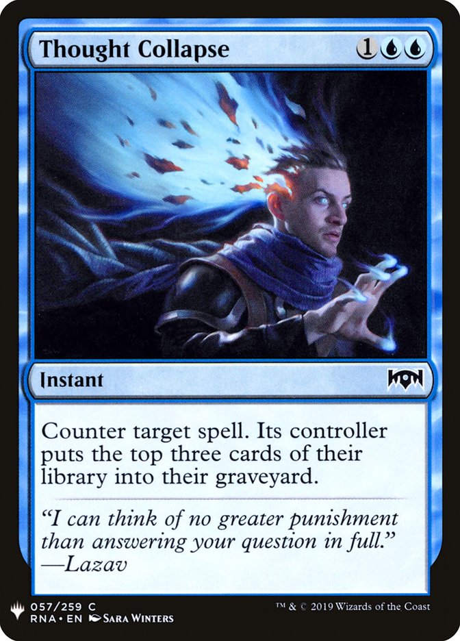 Thought Collapse [Mystery Booster] | Dumpster Cat Games