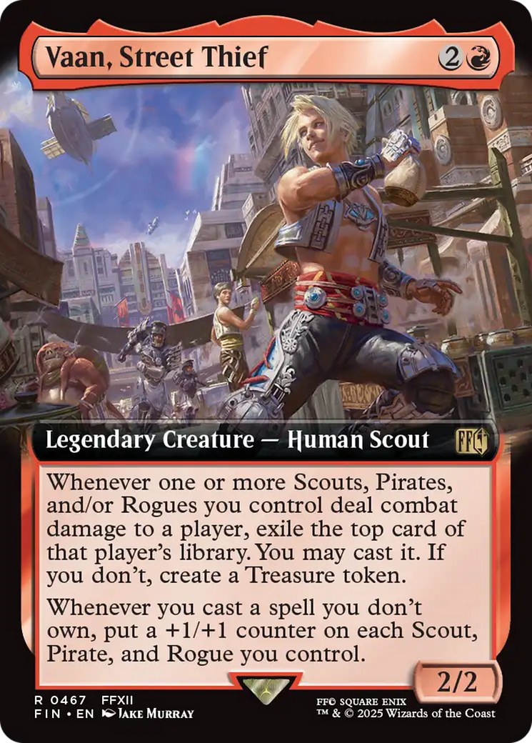 Vaan, Street Thief (Extended Art) [FINAL FANTASY] | Dumpster Cat Games