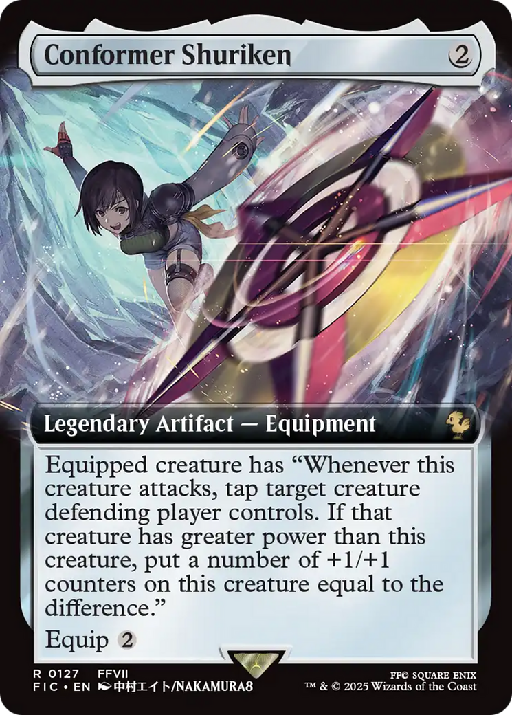 Conformer Shuriken (Extended Art) [FINAL FANTASY Commander] | Dumpster Cat Games
