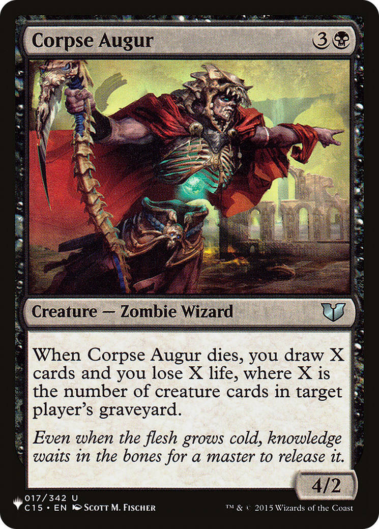 Corpse Augur [The List] | Dumpster Cat Games