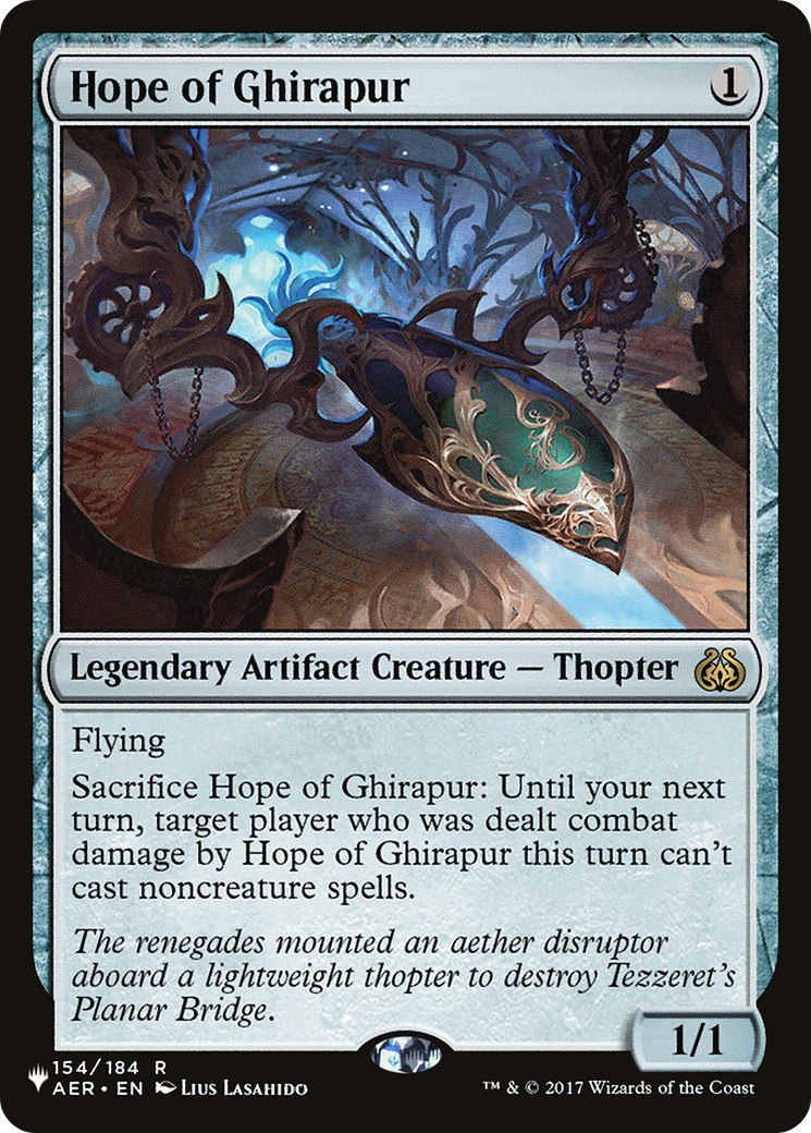 Hope of Ghirapur [The List] | Dumpster Cat Games