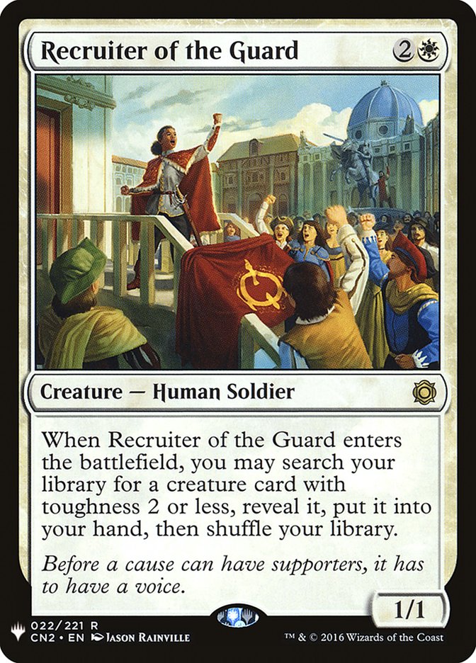 Recruiter of the Guard [Mystery Booster] | Dumpster Cat Games
