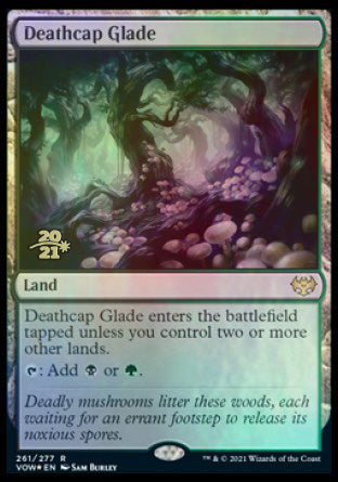 Deathcap Glade [Innistrad: Crimson Vow Prerelease Promos] | Dumpster Cat Games
