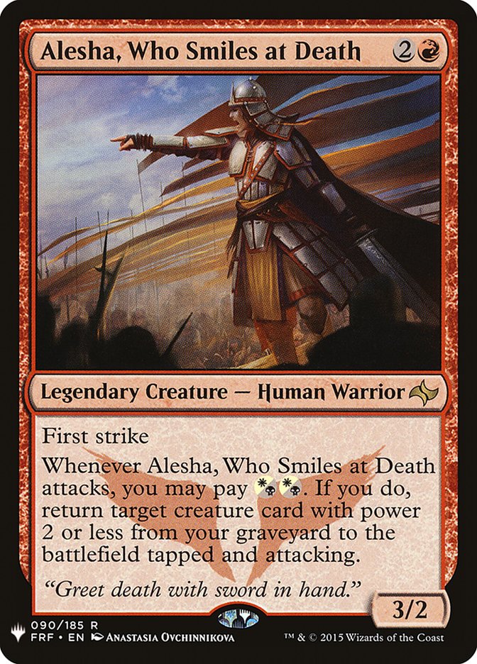 Alesha, Who Smiles at Death [The List] | Dumpster Cat Games