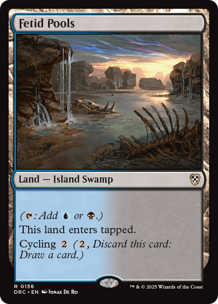 Fetid Pools [Aetherdrift Commander] | Dumpster Cat Games