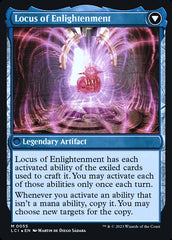 The Enigma Jewel // Locus of Enlightenment [The Lost Caverns of Ixalan Prerelease Cards] | Dumpster Cat Games