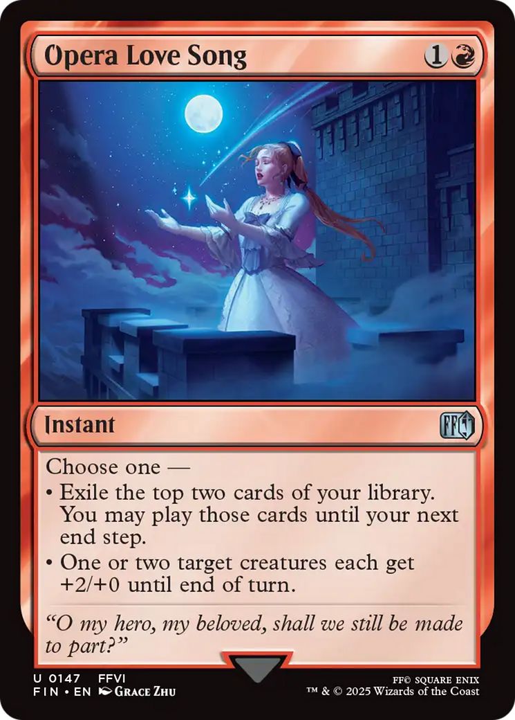 Opera Love Song [FINAL FANTASY] | Dumpster Cat Games