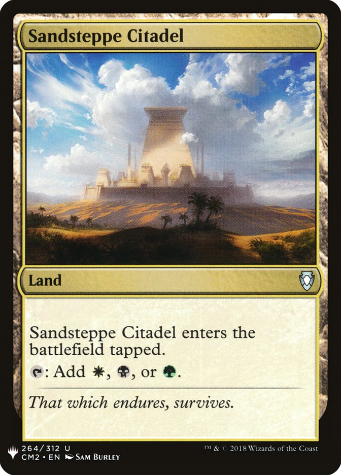 Sandsteppe Citadel [Mystery Booster] | Dumpster Cat Games