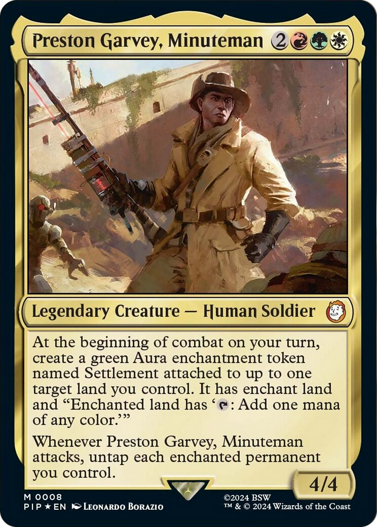 Preston Garvey, Minuteman [Fallout] | Dumpster Cat Games