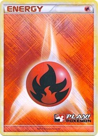 Fire Energy (2010 Play Pokemon Promo) [League & Championship Cards] | Dumpster Cat Games
