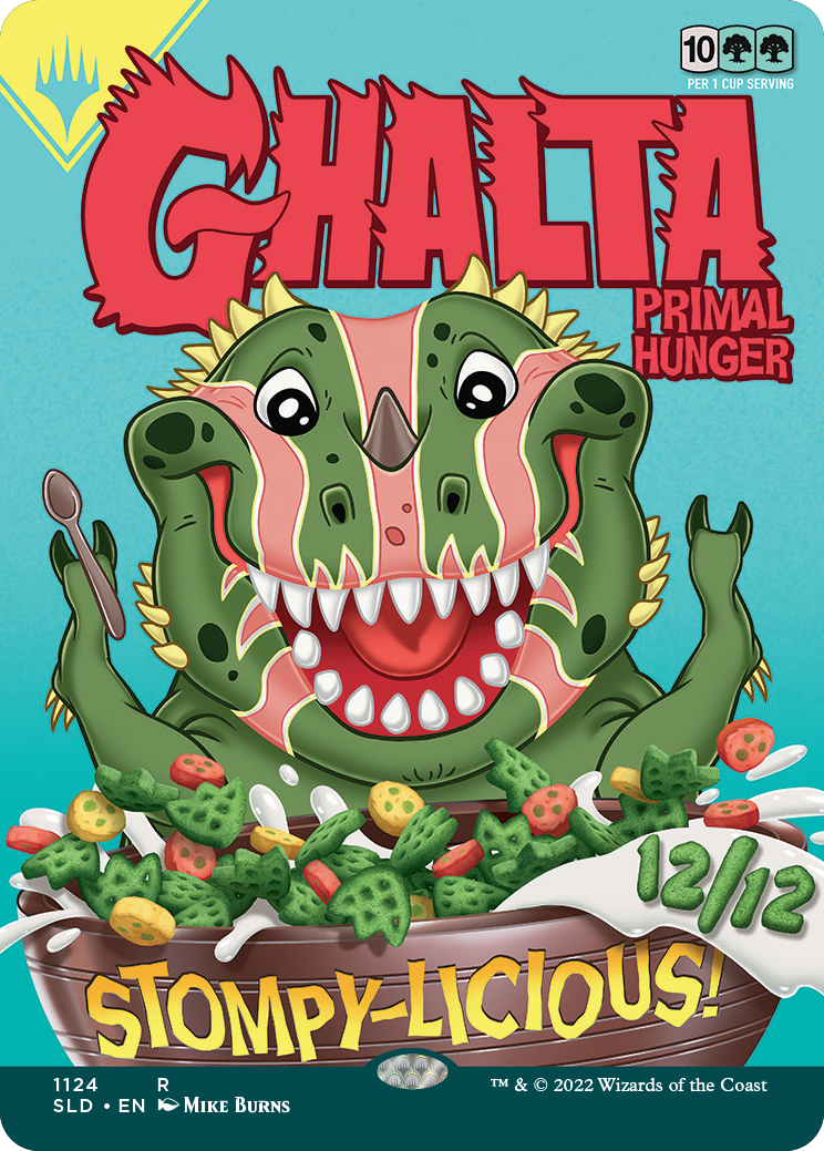 Ghalta, Primal Hunger (Borderless) [Secret Lair Drop Series] | Dumpster Cat Games