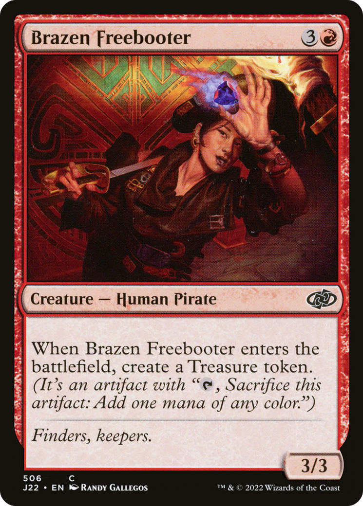 Brazen Freebooter [Jumpstart 2022] | Dumpster Cat Games