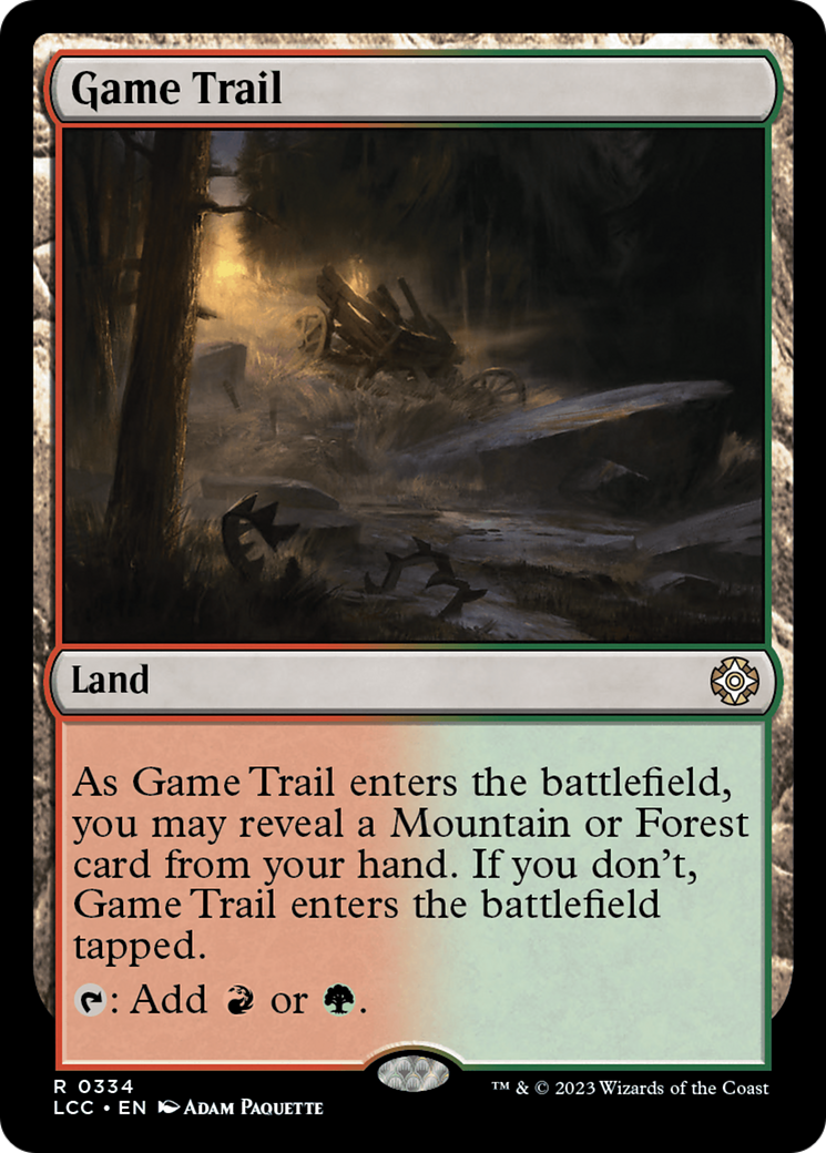 Game Trail [The Lost Caverns of Ixalan Commander] | Dumpster Cat Games