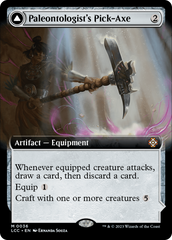 Paleontologist's Pick-Axe (Extended Art) [The Lost Caverns of Ixalan Commander] | Dumpster Cat Games