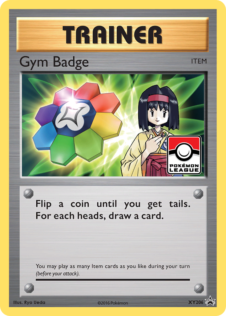 Gym Badge (XY206) (Erika) [XY: Black Star Promos] | Dumpster Cat Games
