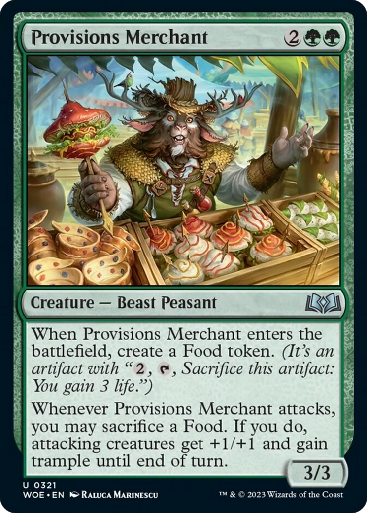 Provisions Merchant [Wilds of Eldraine] | Dumpster Cat Games