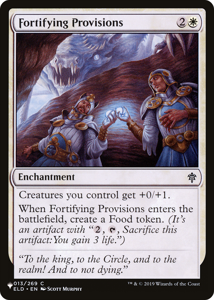 Fortifying Provisions [The List] | Dumpster Cat Games