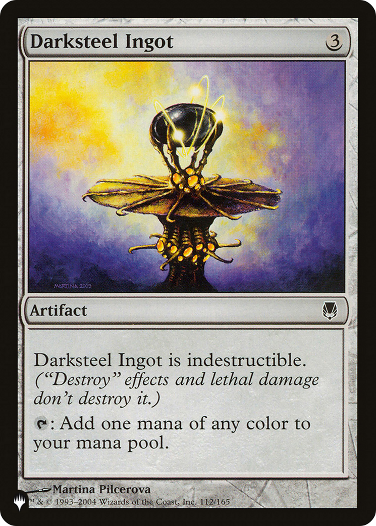 Darksteel Ingot [The List] | Dumpster Cat Games