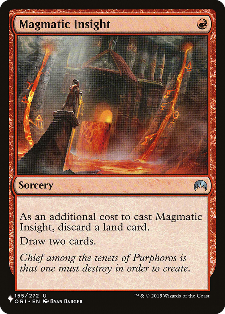 Magmatic Insight [The List] | Dumpster Cat Games