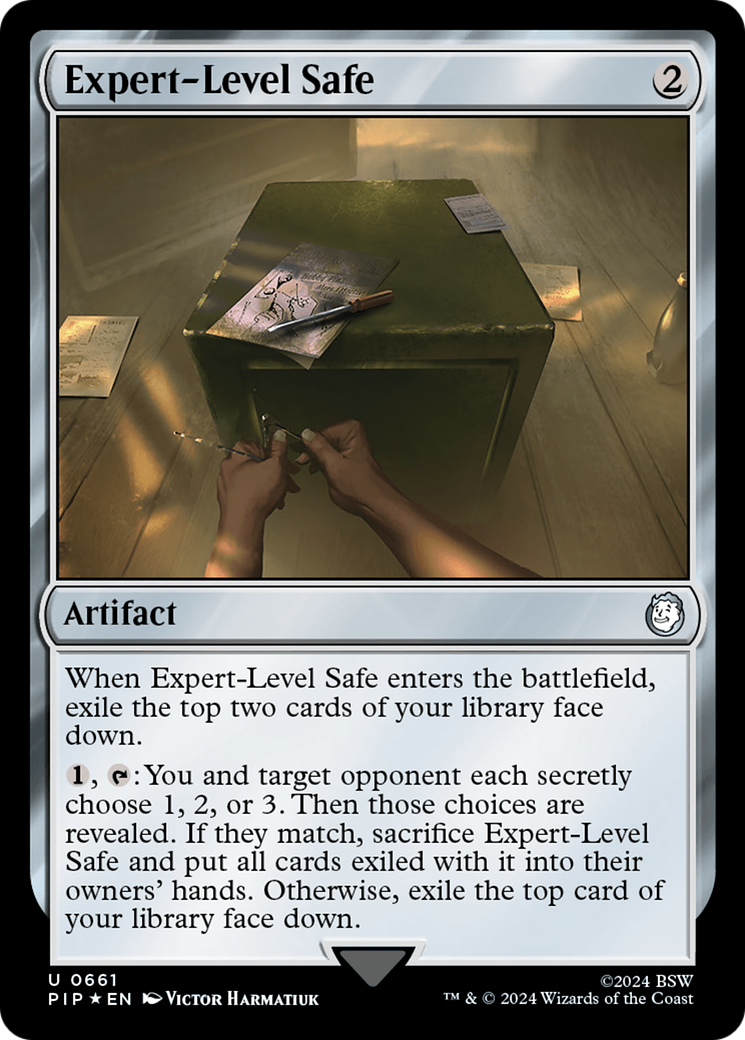 Expert-Level Safe (Surge Foil) [Fallout] | Dumpster Cat Games