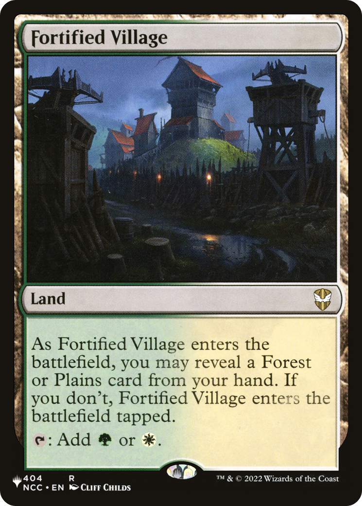 Fortified Village [The List] | Dumpster Cat Games