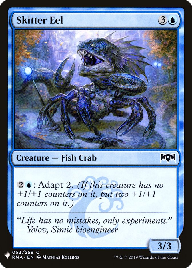 Skitter Eel [Mystery Booster] | Dumpster Cat Games