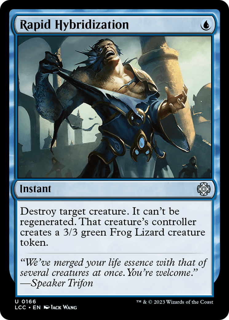 Rapid Hybridization [The Lost Caverns of Ixalan Commander] | Dumpster Cat Games