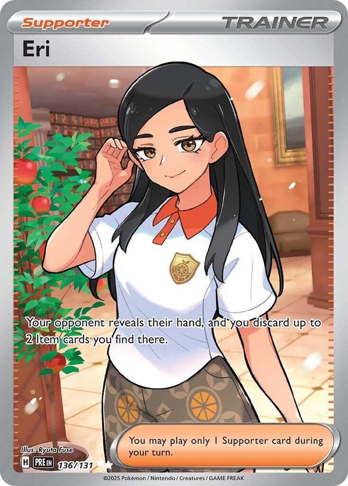 Eri (136/131) [Scarlet & Violet: Prismatic Evolutions] | Dumpster Cat Games
