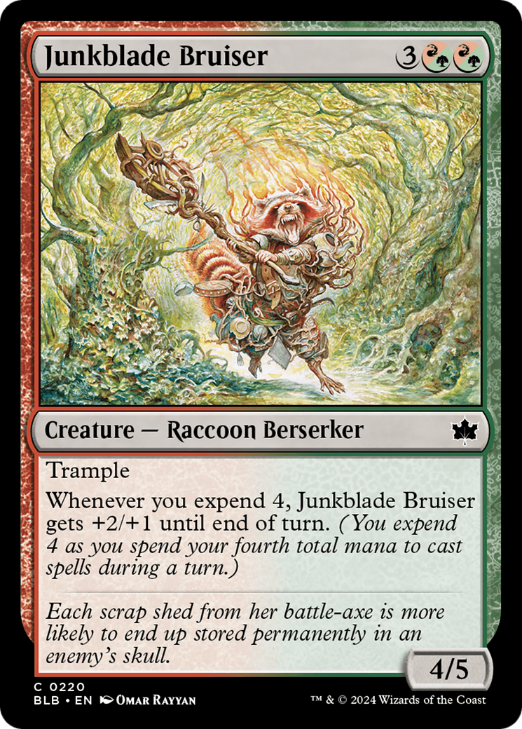 Junkblade Bruiser [Bloomburrow] | Dumpster Cat Games