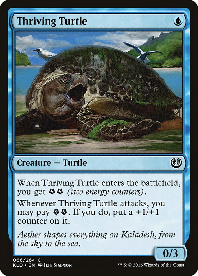 Thriving Turtle [Kaladesh] | Dumpster Cat Games