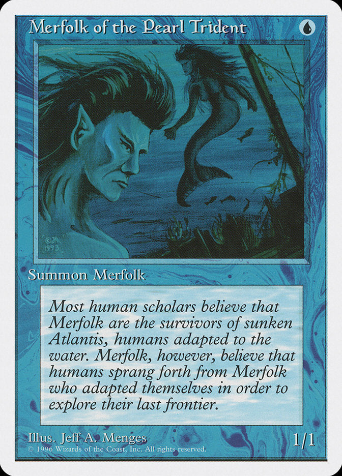 Merfolk of the Pearl Trident [Introductory Two-Player Set] | Dumpster Cat Games