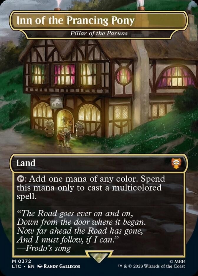 Inn of the Prancing Pony - Pillar of the Paruns [The Lord of the Rings: Tales of Middle-Earth Commander] | Dumpster Cat Games