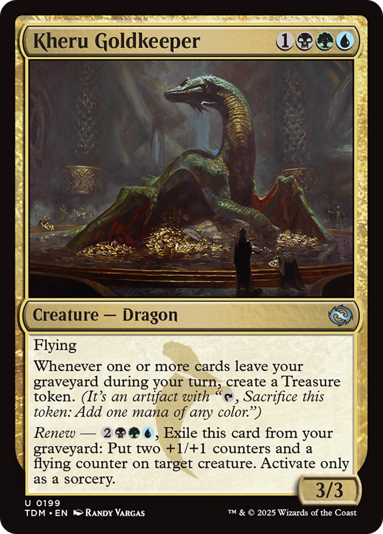 Kheru Goldkeeper [Tarkir: Dragonstorm] | Dumpster Cat Games