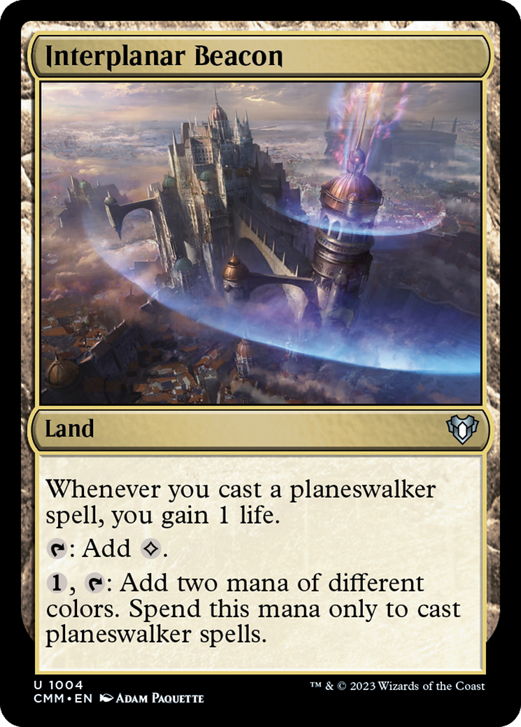 Interplanar Beacon [Commander Masters] | Dumpster Cat Games