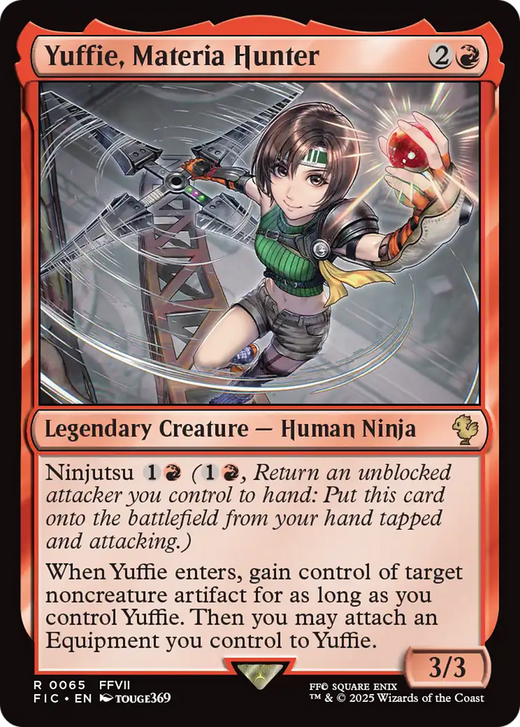 Yuffie, Materia Hunter [FINAL FANTASY Commander] | Dumpster Cat Games