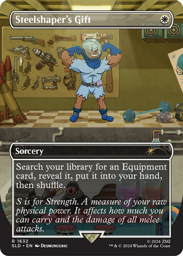 Steelshaper's Gift (Rainbow Foil) [Secret Lair Drop Series] | Dumpster Cat Games